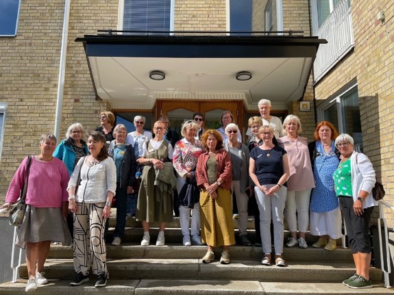 Alumner från Röda Korsets Högskola firade 50-årsjubileum i Boden. Foto: Privat