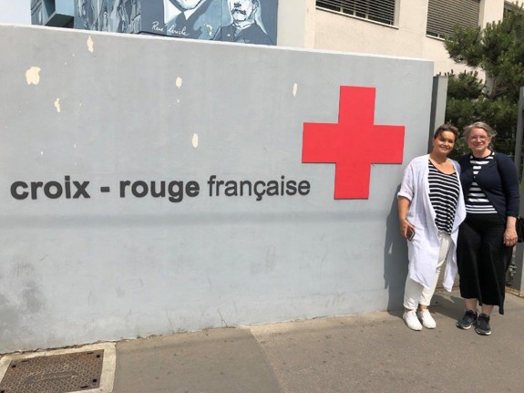 Bild från franska Röda Korset.