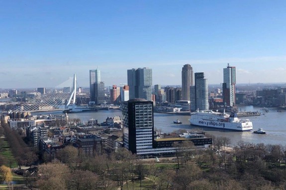 Bild på Rotterdam.