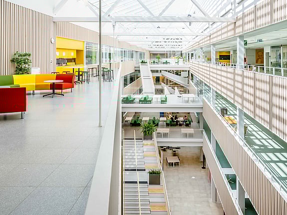 Lokalerna vid Röda Korsets Högskola. Foto: Jenny Frejing