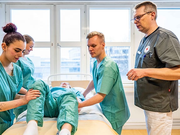 Students and the Swedish Red Cross University