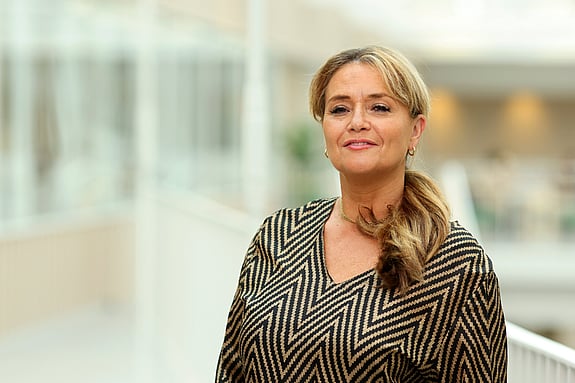 Stéphanie Paillard-Borg at the Swedish Red Cross University. Photo: Sören Andersson