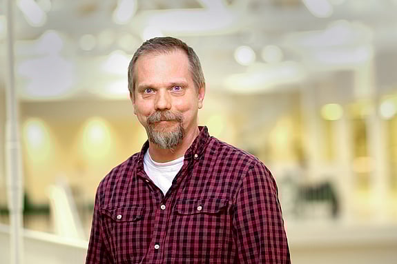 Petter Tinghög at the Swedish Red Cross University College. Photo: Sören Andersson